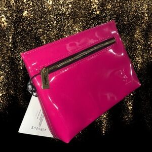 Yves Saint Laurent Pink Clutch Travel Cosmetic Bag